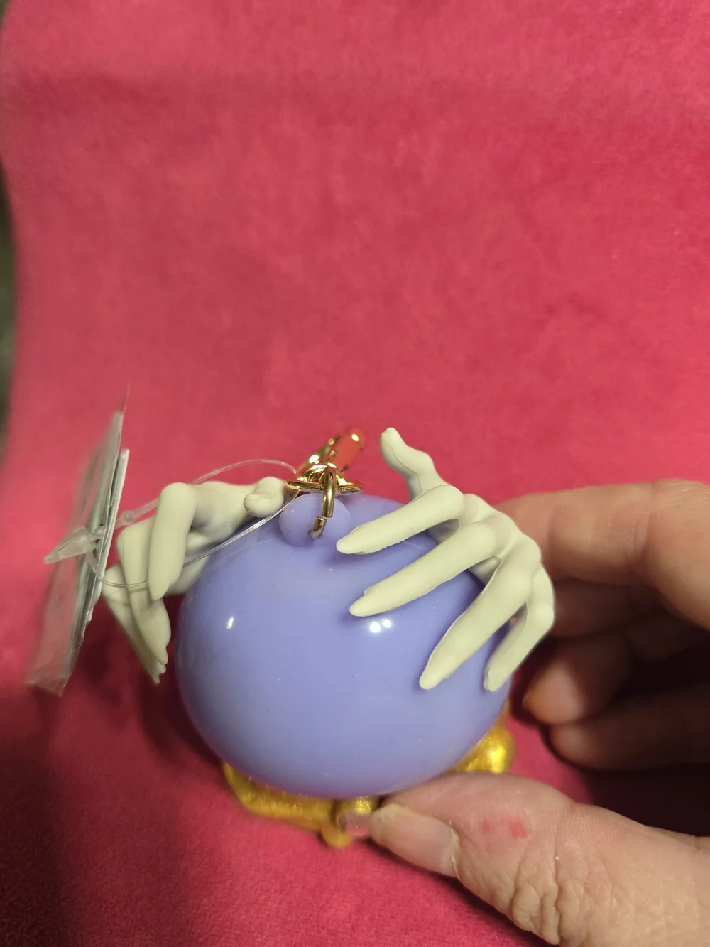 Bath & Body Works LED Crystal Ball Pocket Bac - Blue and Gold